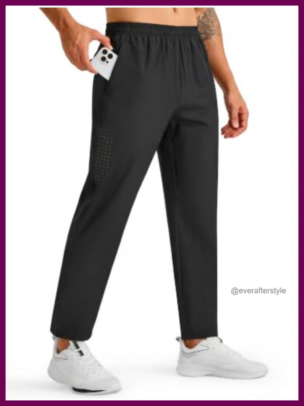 Men's Athletic Sweatpants Joggers Gym Workout Pants with Pockets